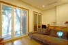 Two bedroom duplex apartment for rent with Hoan Kiem lake view